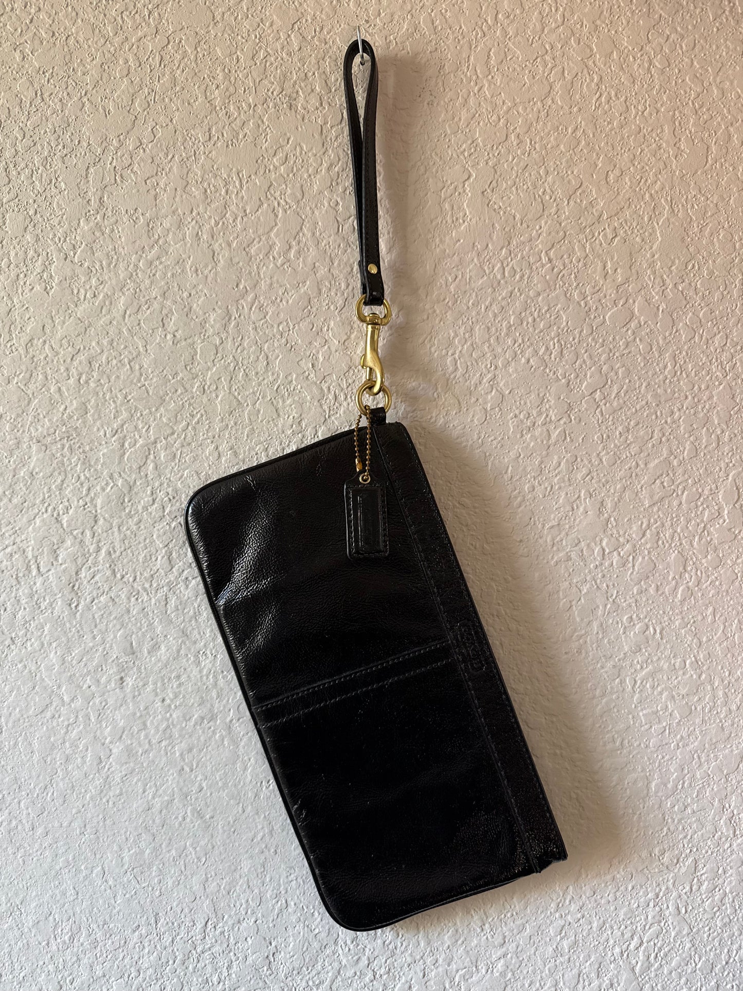 Coach Patent Wristlet