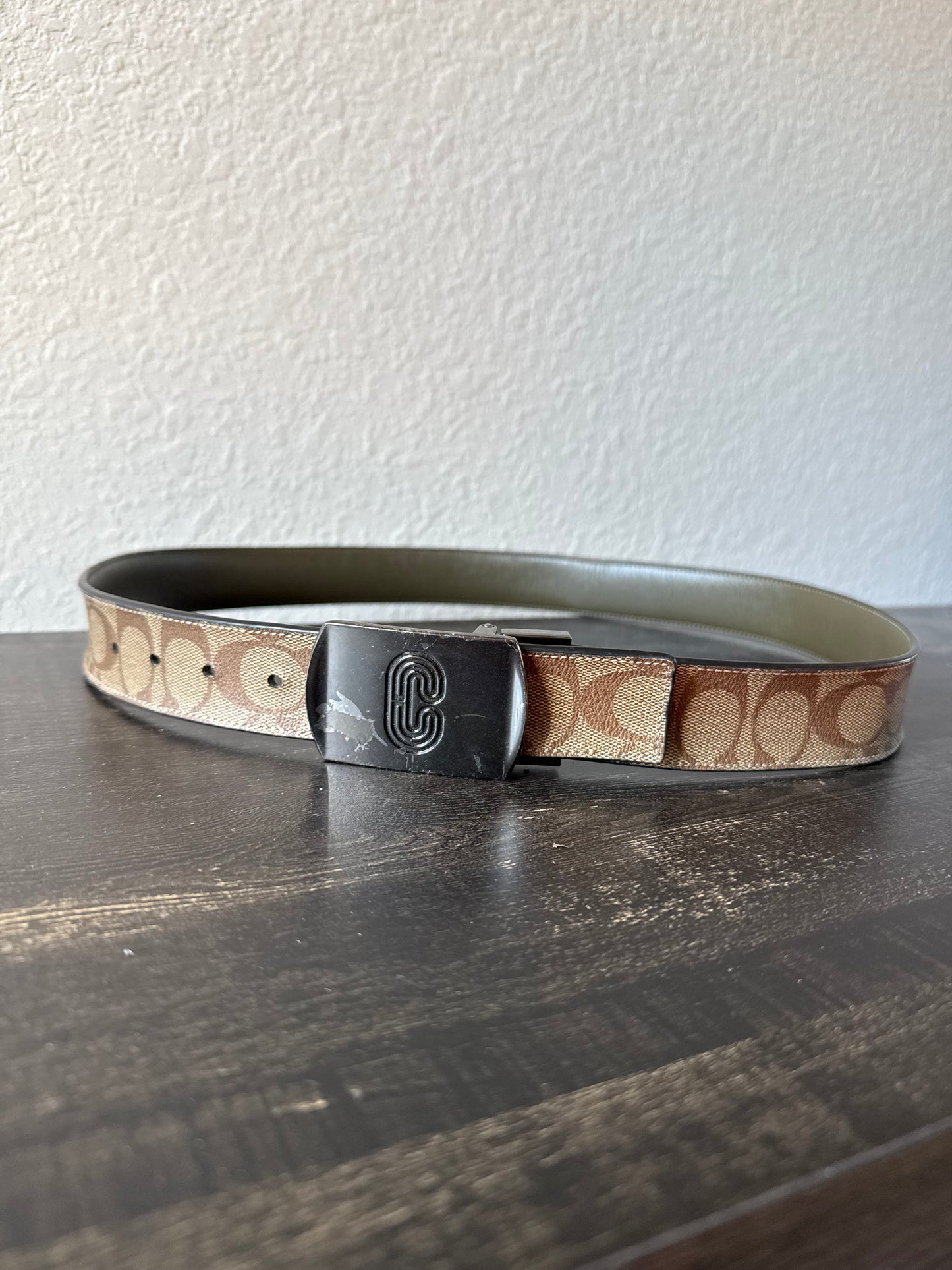Coach Reversible Belt