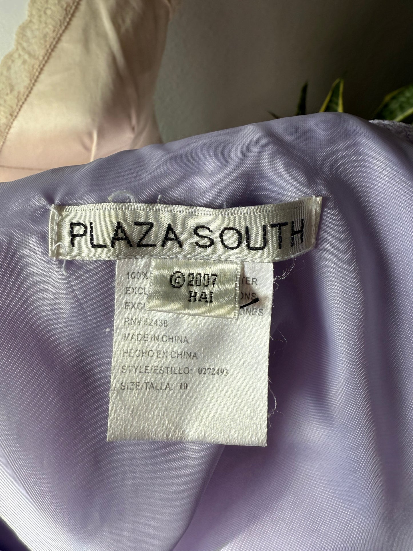 Lavender Embroidered Button Up