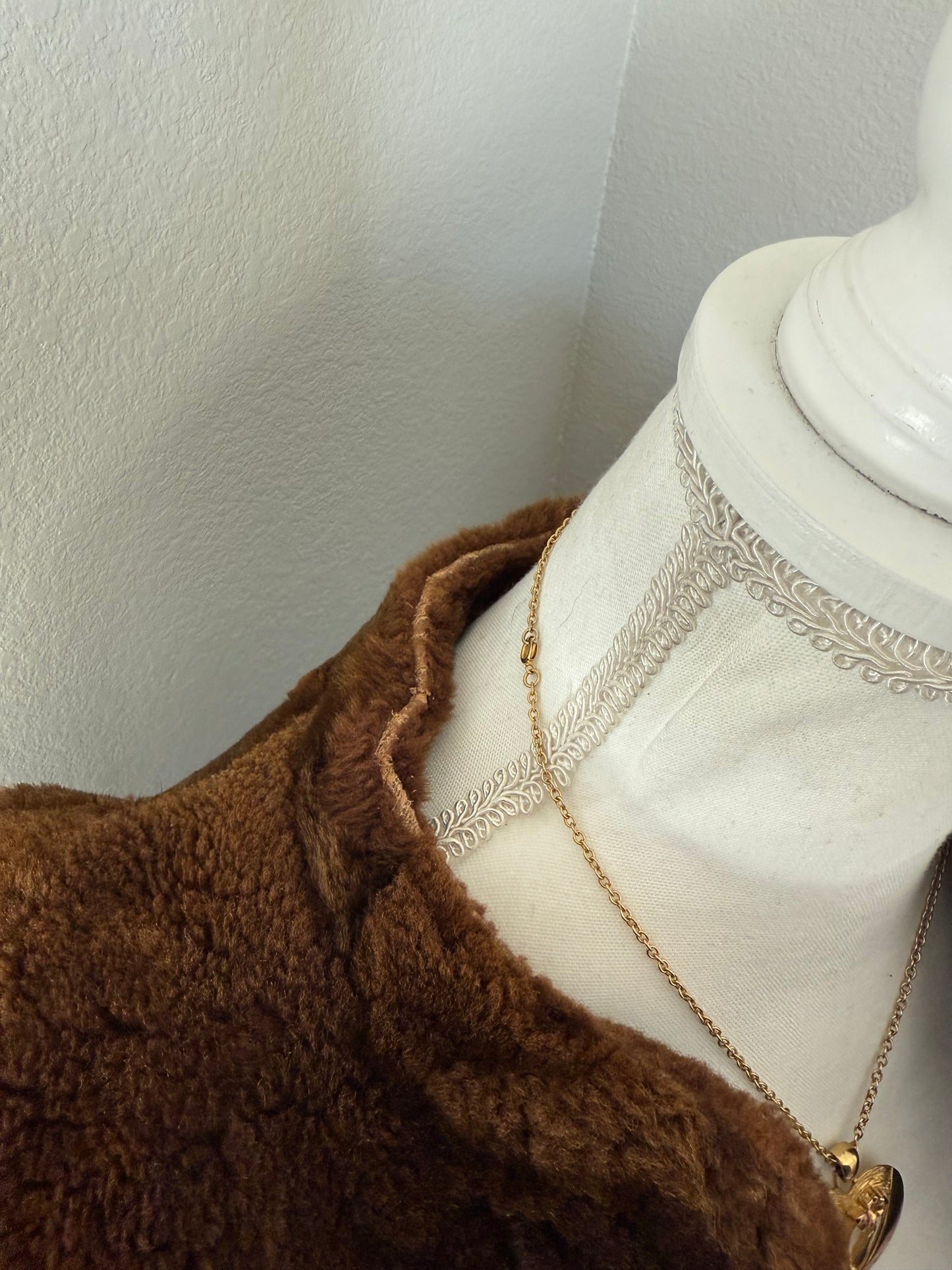 Vintage Mouton Fur Coat