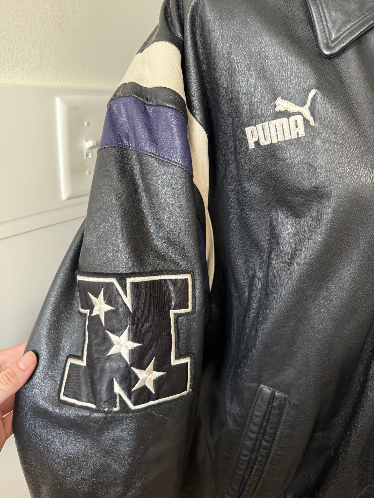 Minnesota Vikings Leather Jacket