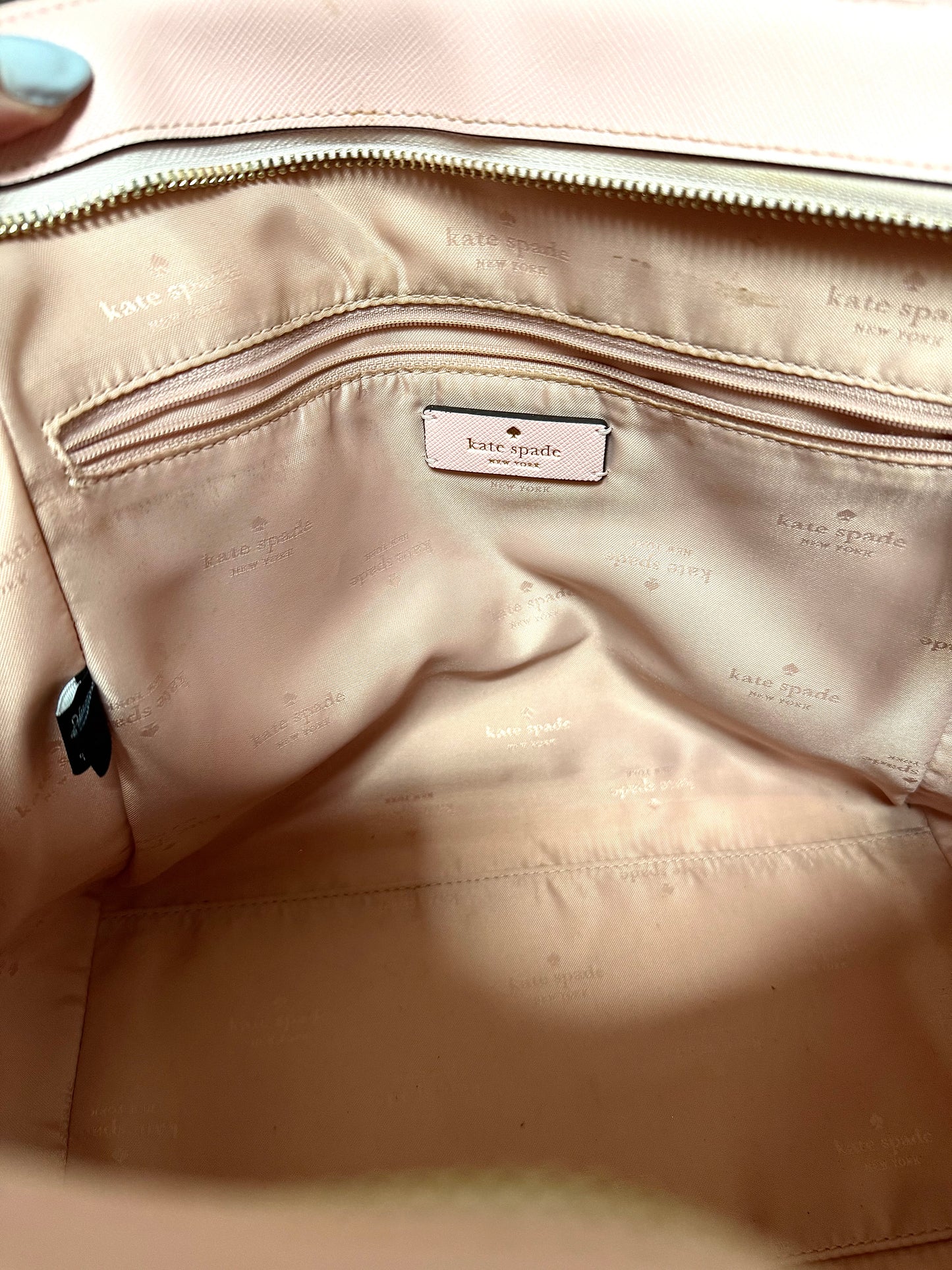 Pink Kate Spade Tote Bag