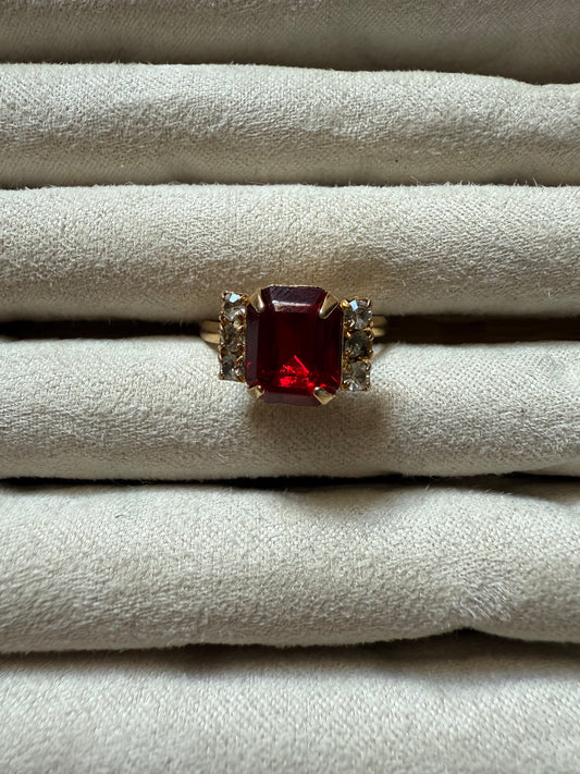 Adjustable Red & Gold (8-10)