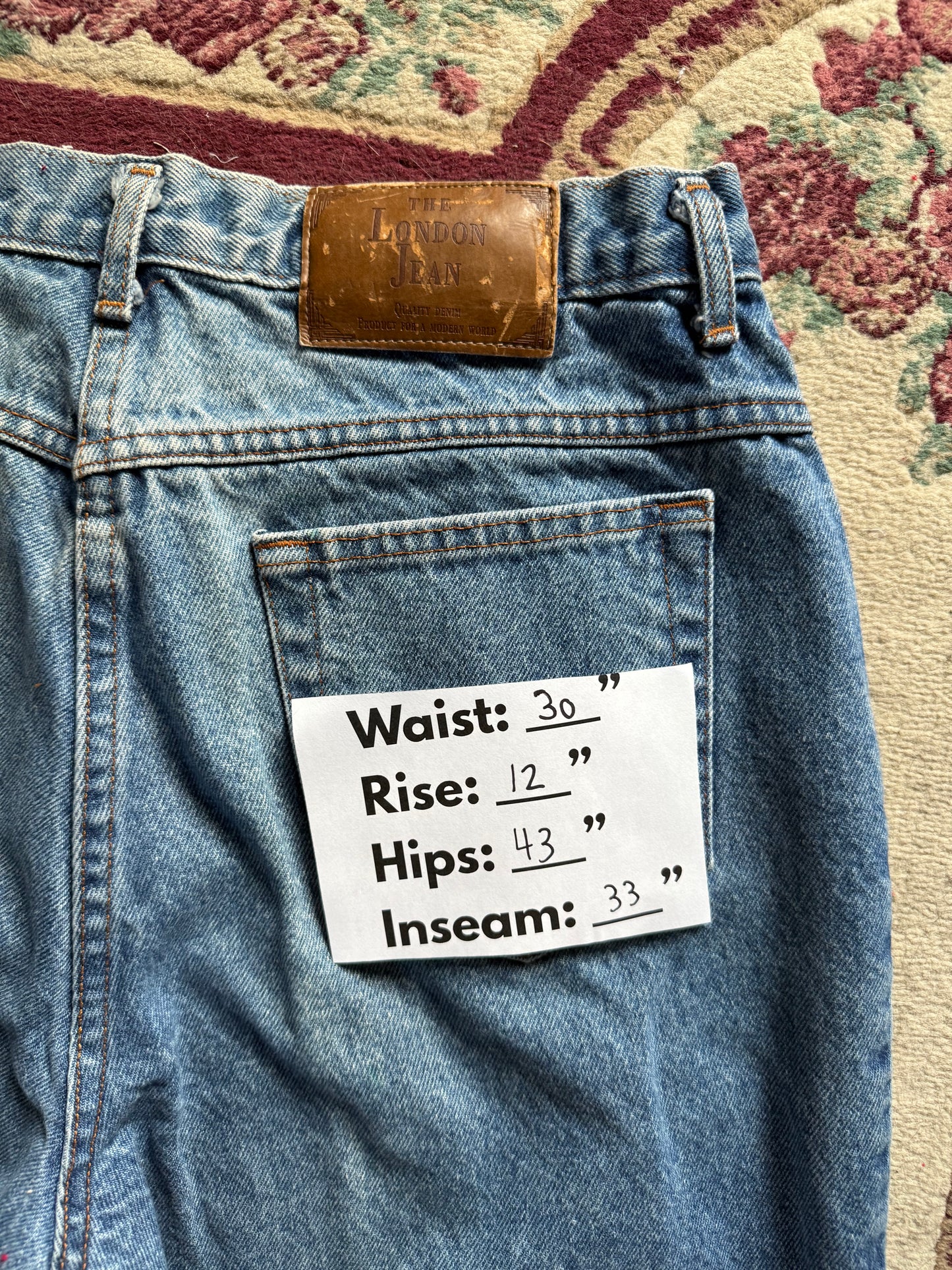 30” London Jeans