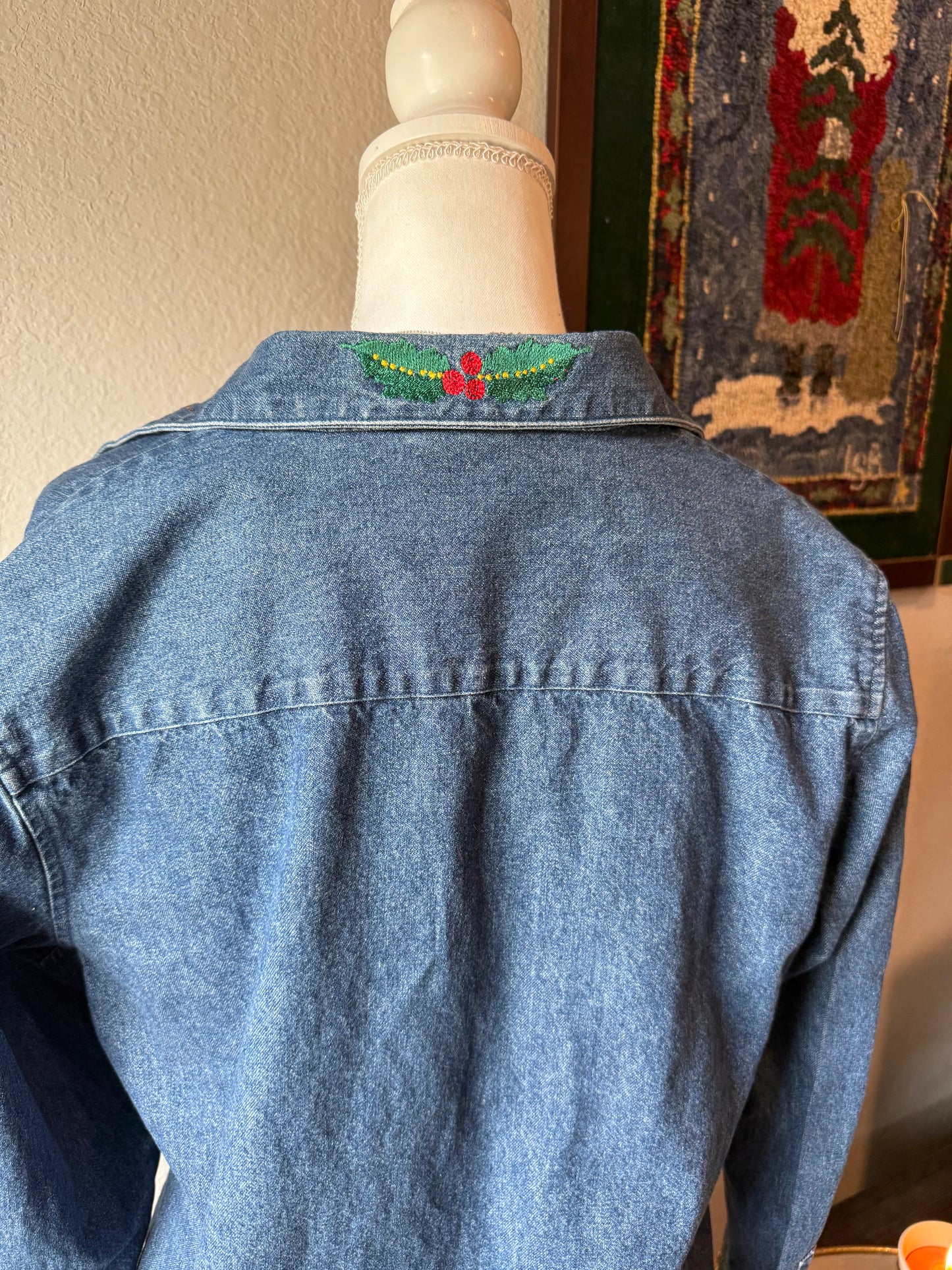 Holly Denim Button Up