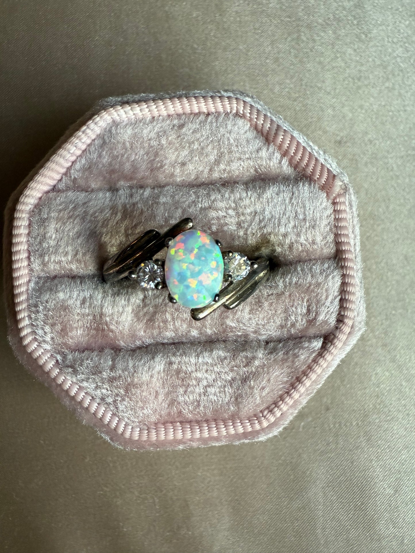 Sterling Moonstone Ring (9)