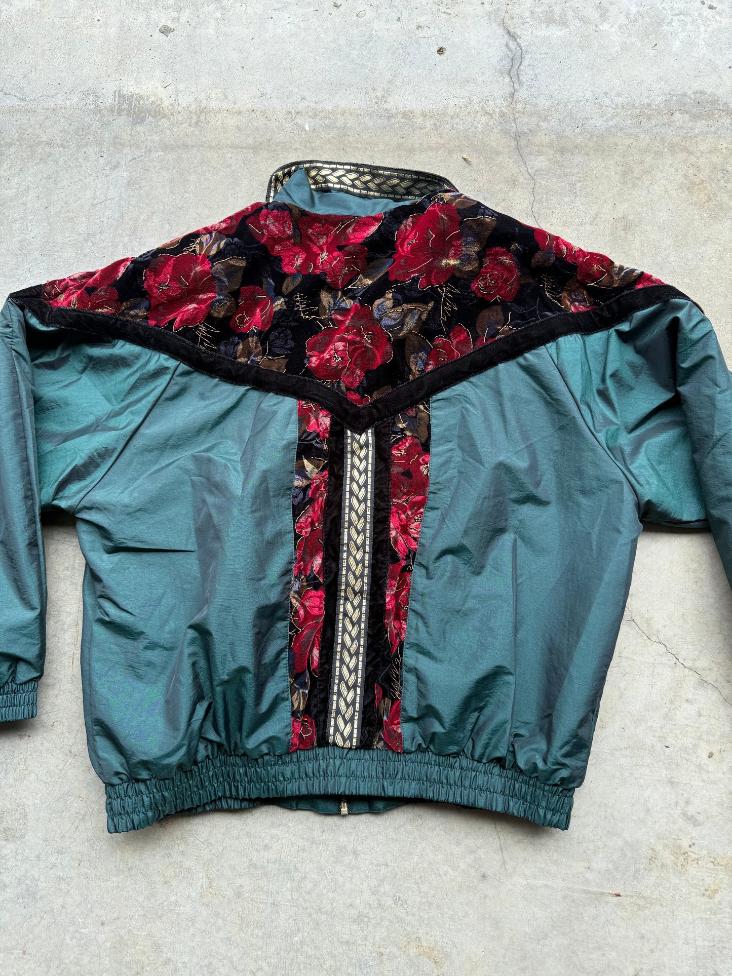 Floral Windbreaker