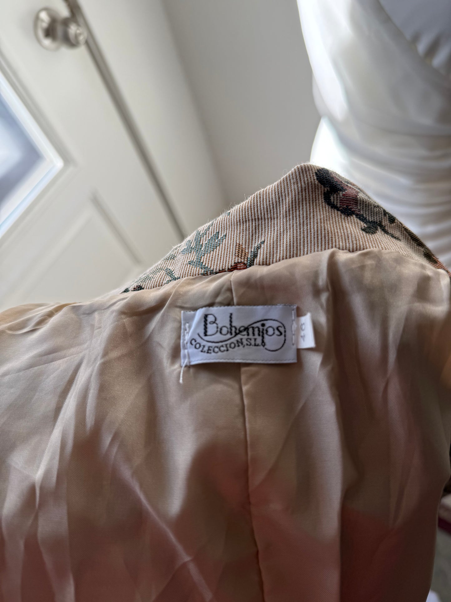 Floral Tapestry Blazer