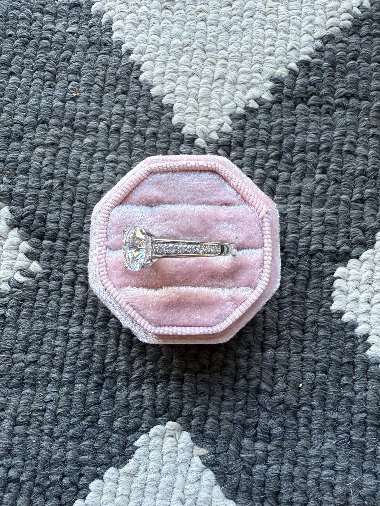 Sterling Clear Silver Ring (6)