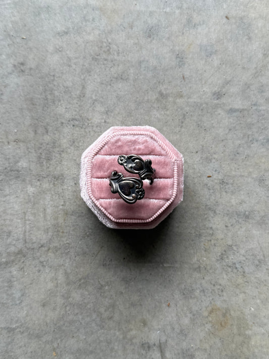 Avon Sterling Silver Treasured Heart Ring (6.5-7)