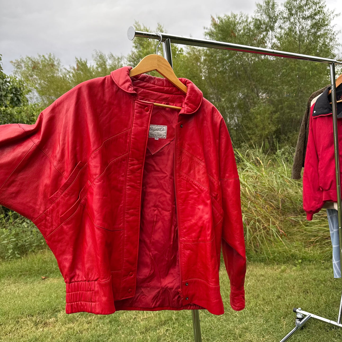 Red Leather Jacket