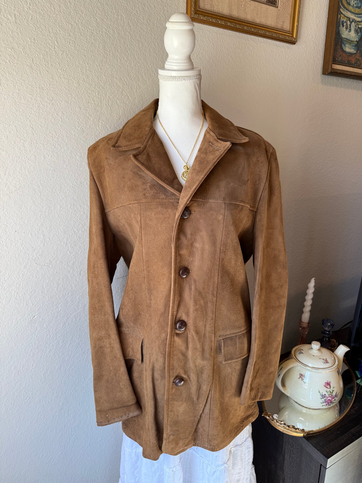 Brown Suede Jacket
