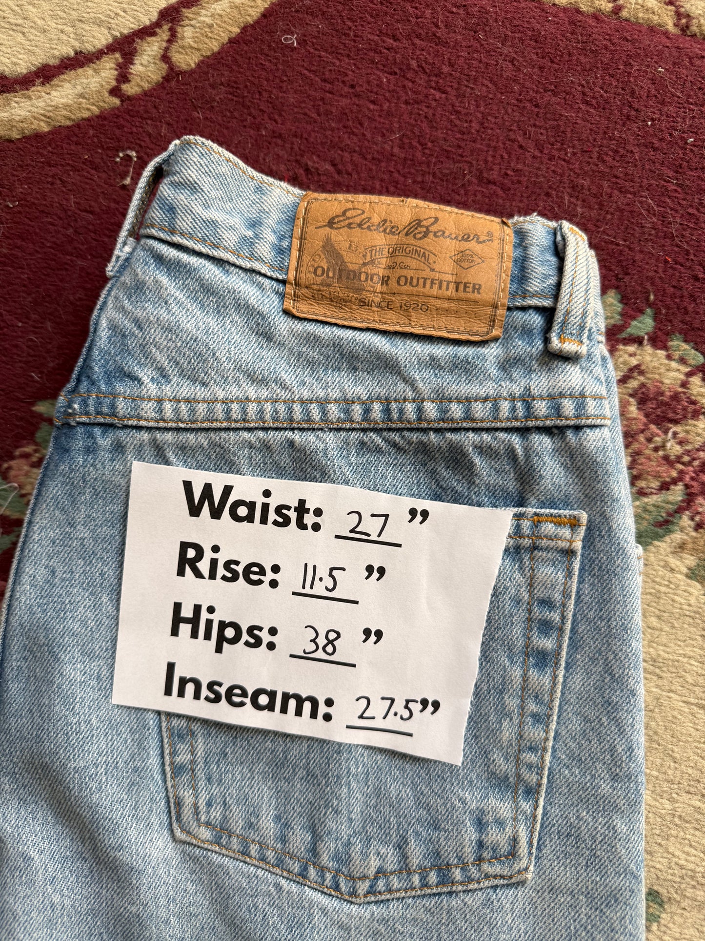 27” Eddie Bauer Jeans