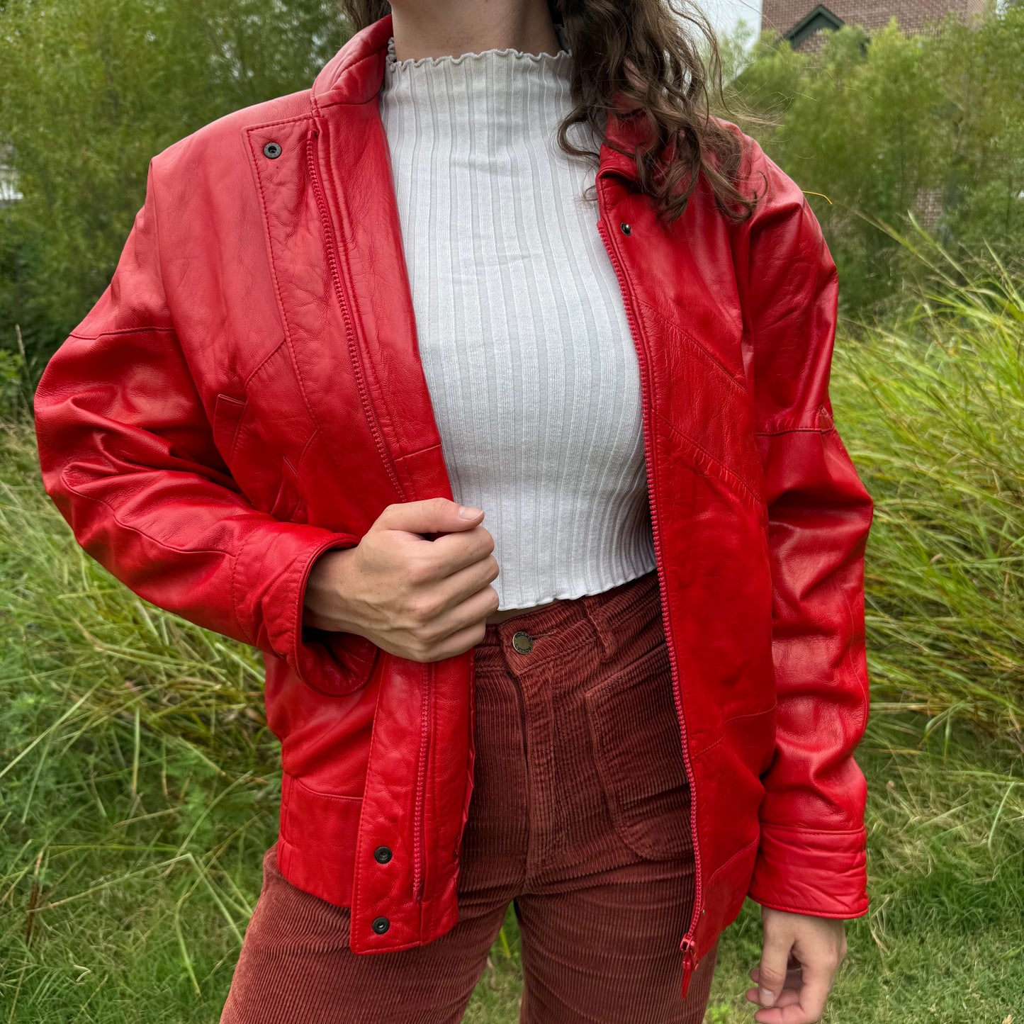 Red Leather Jacket