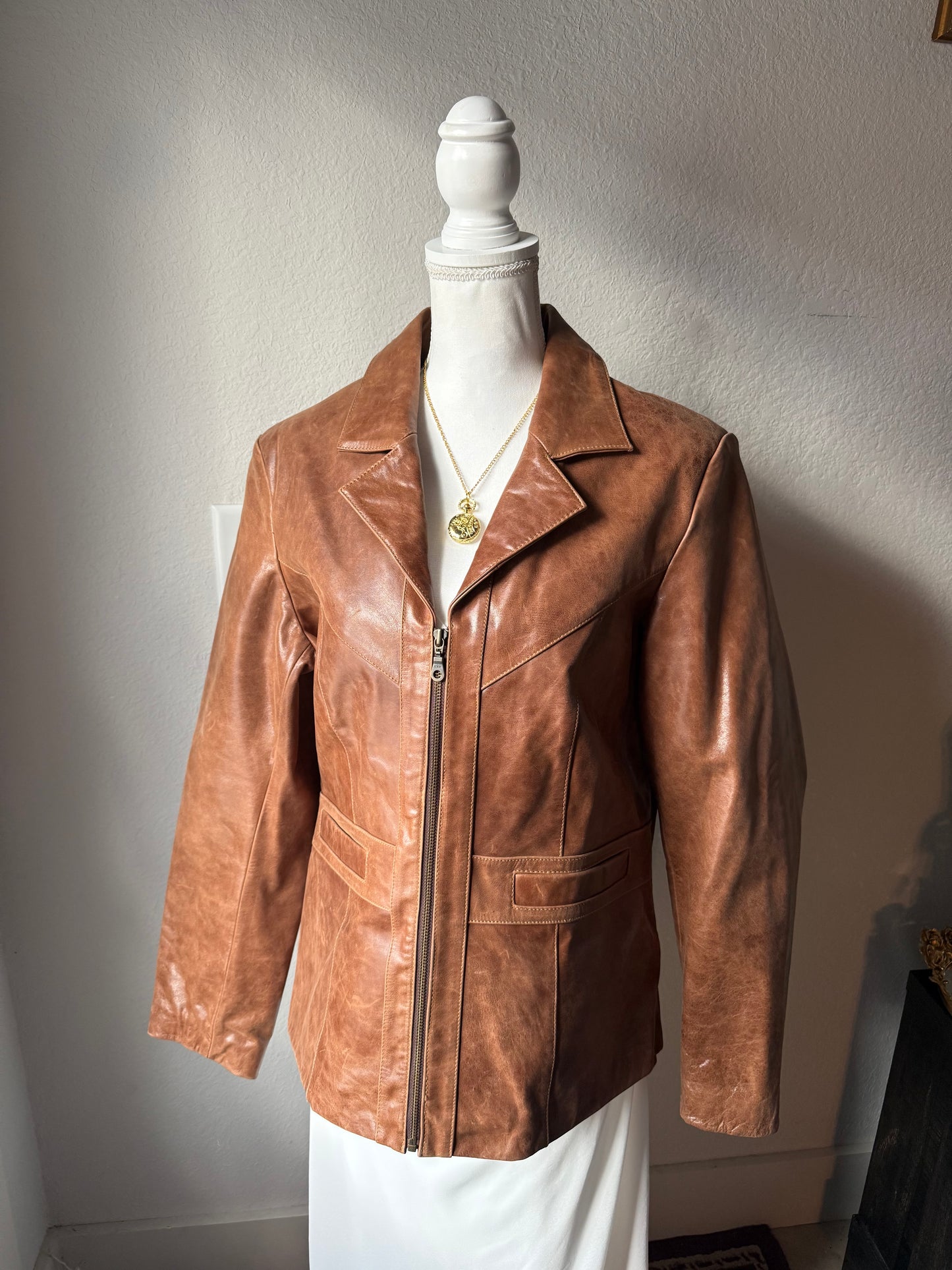 Wilsons Brown Leather Jacket