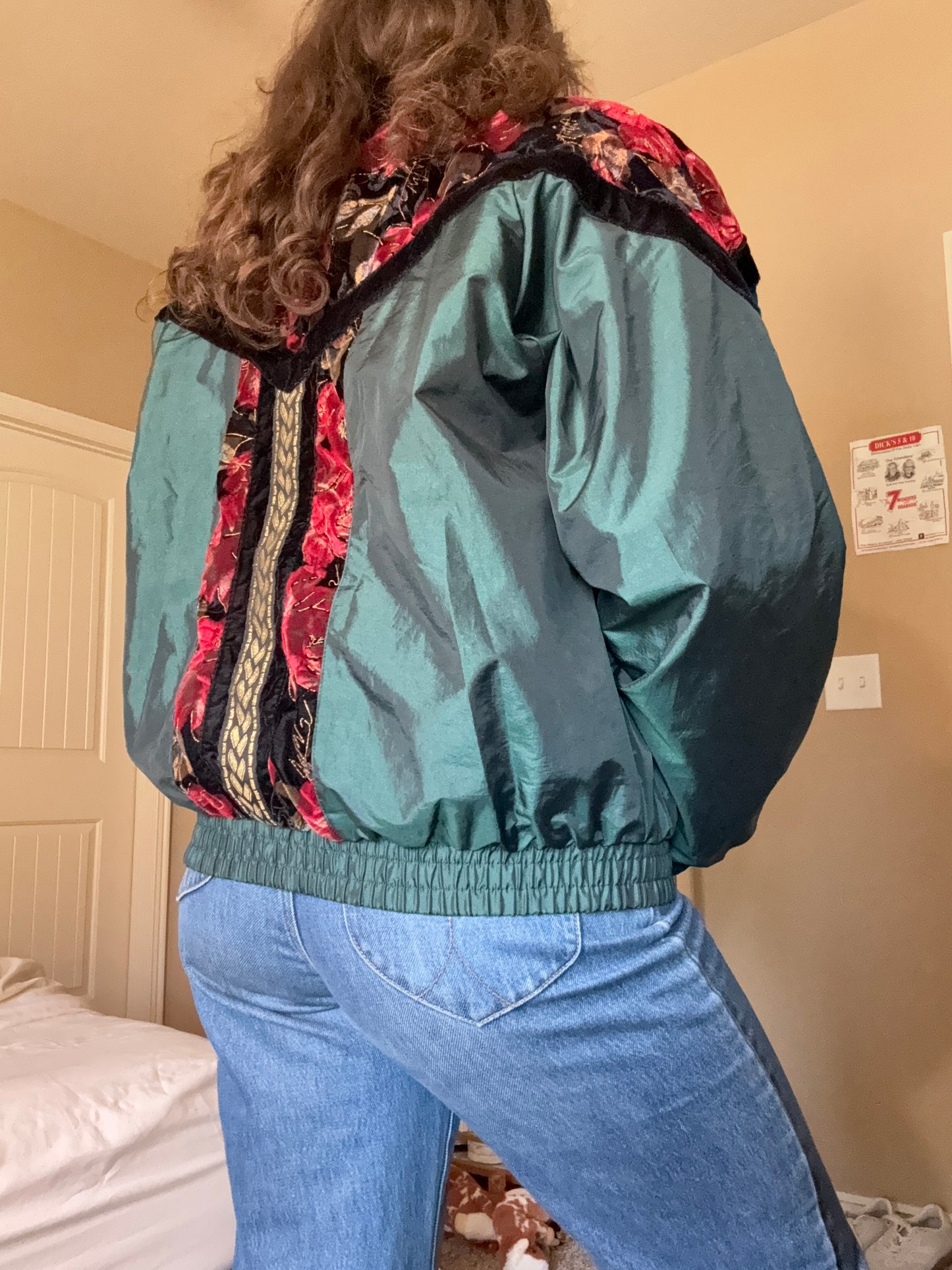 Floral Windbreaker