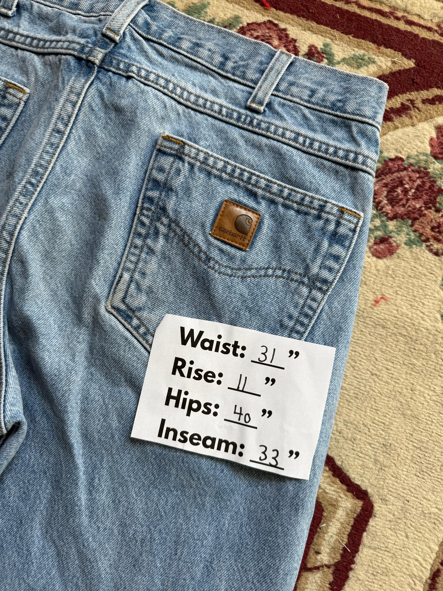 31” Carhartt