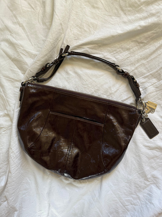 Coach Dark Plum Soho