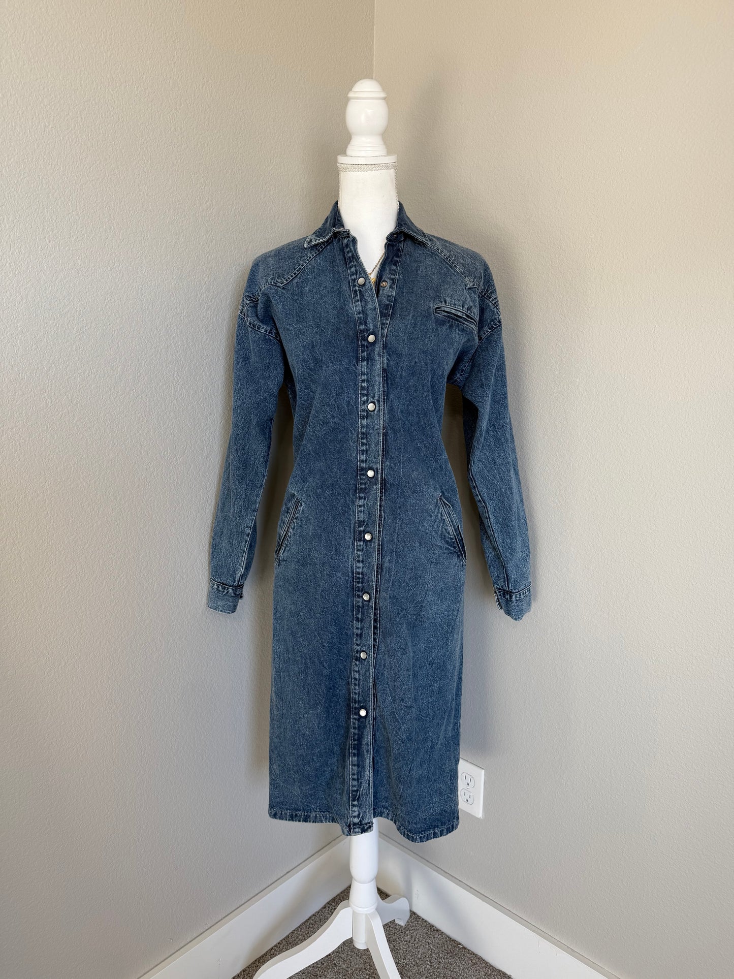 Vintage Denim Dress