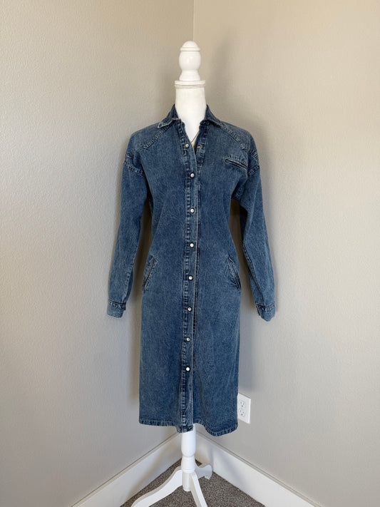 Vintage Denim Dress