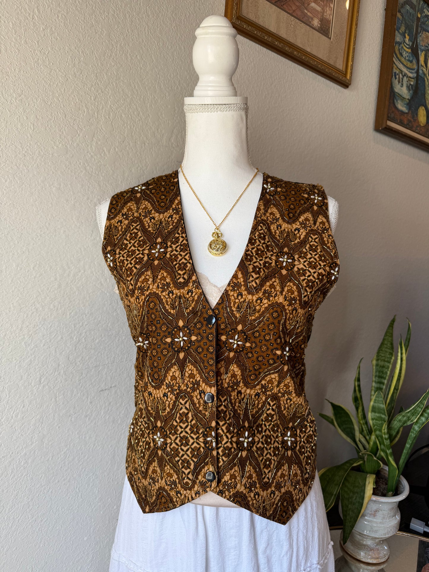 Beaded Vest
