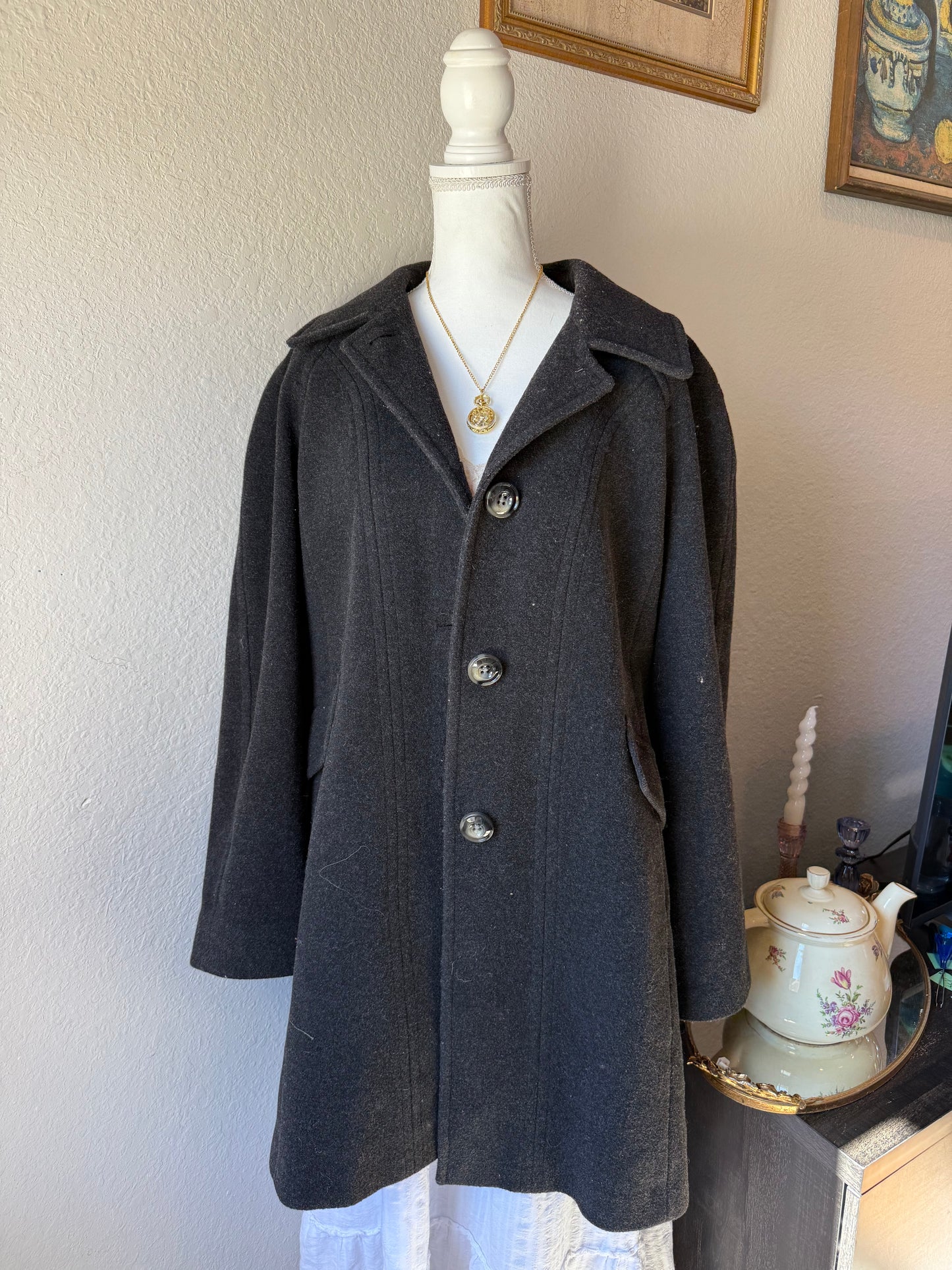 Wool London Fog Trench