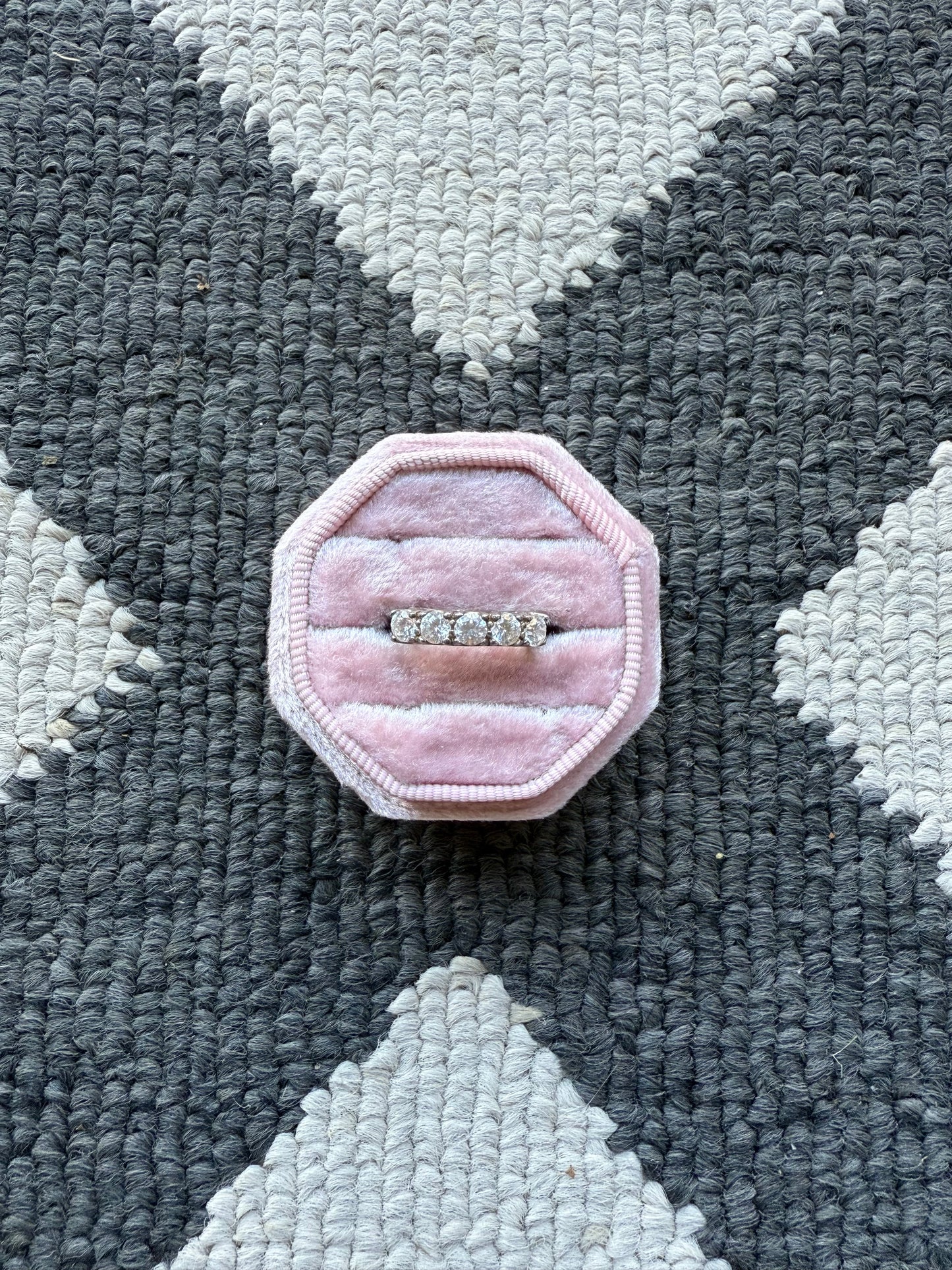 Sterling Clear Stones Ring (6)