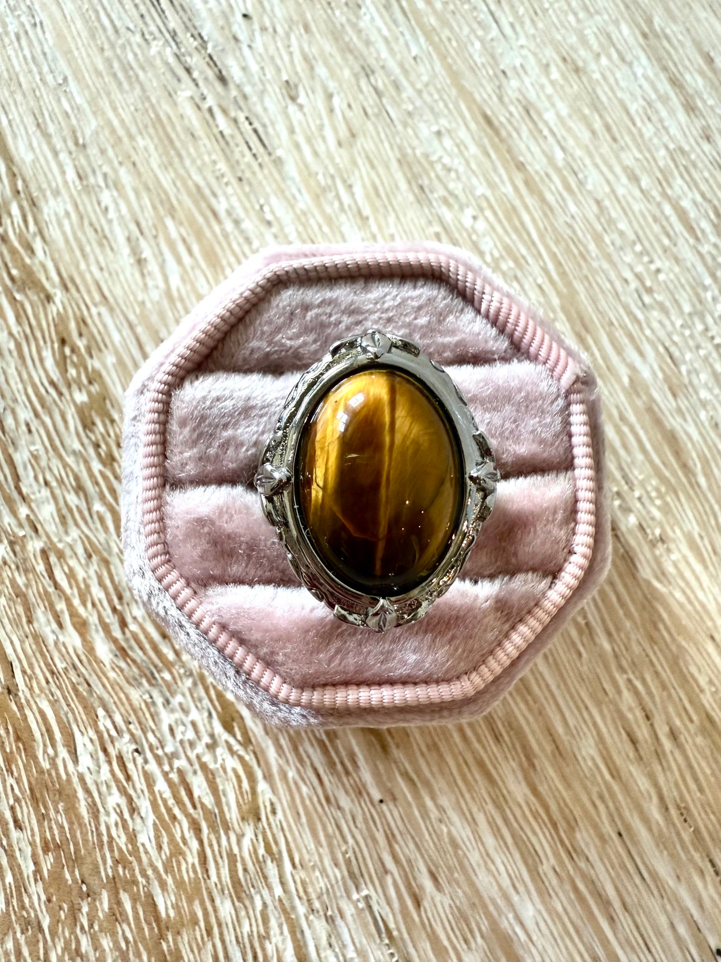 Steel Tiger's Eye Ring (7)