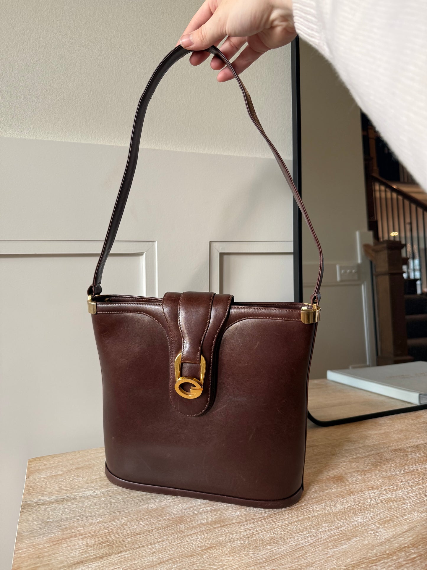 Gucci Brown Leather Bag