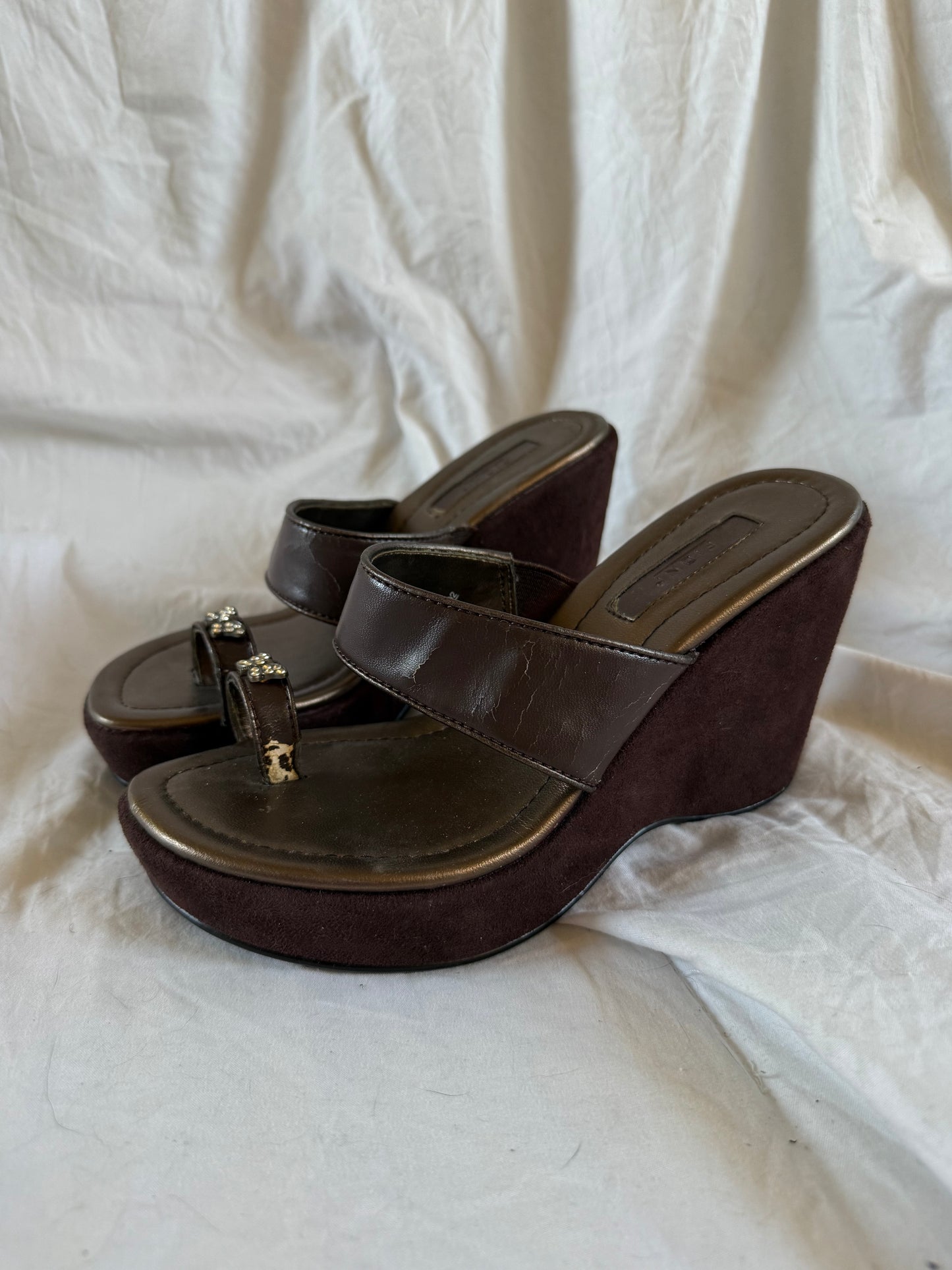 Butterfly Heeled Sandals