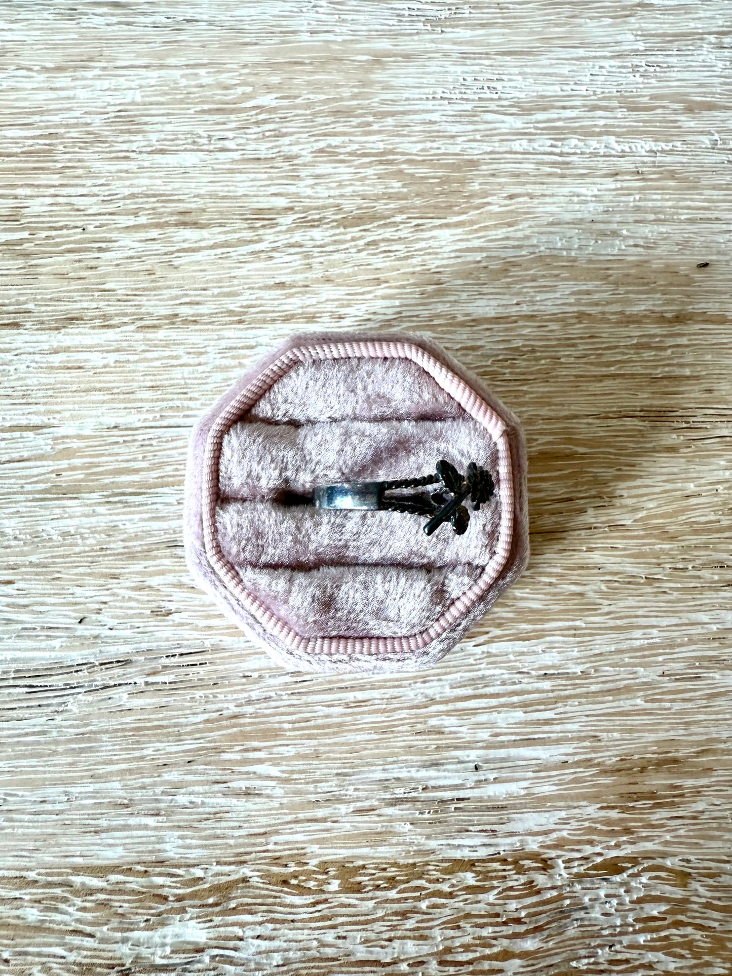 Sterling Rose Ring (8.25)