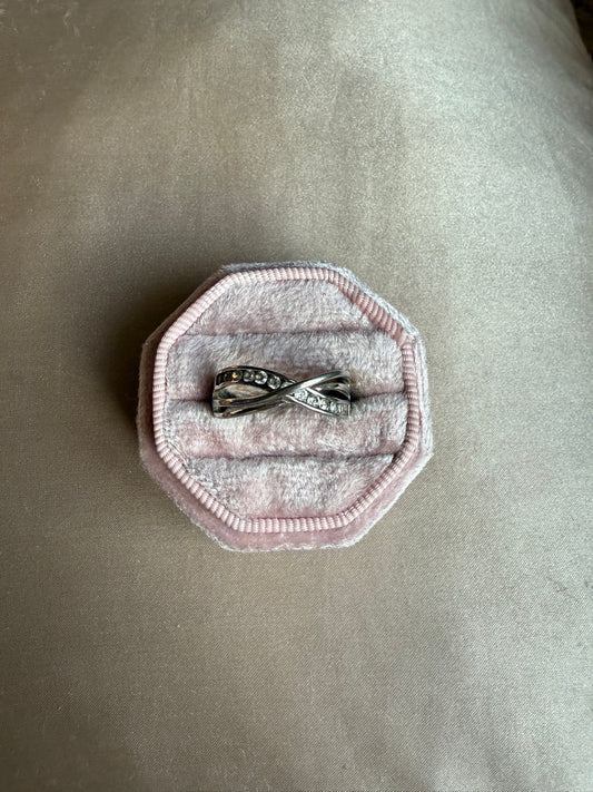 Sterling Twisted Ring (7.5)