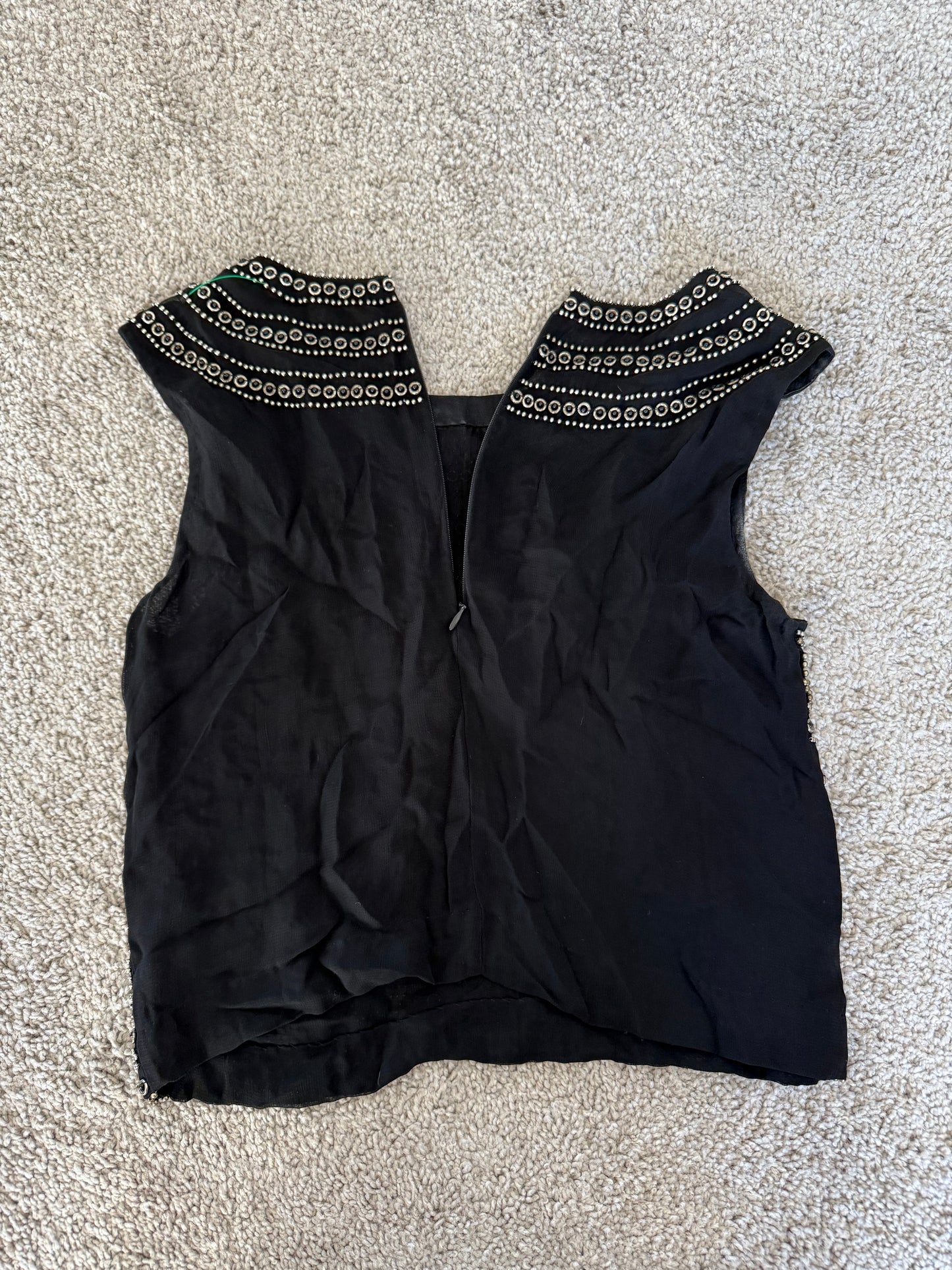 Karina Grimaldi Beaded Top