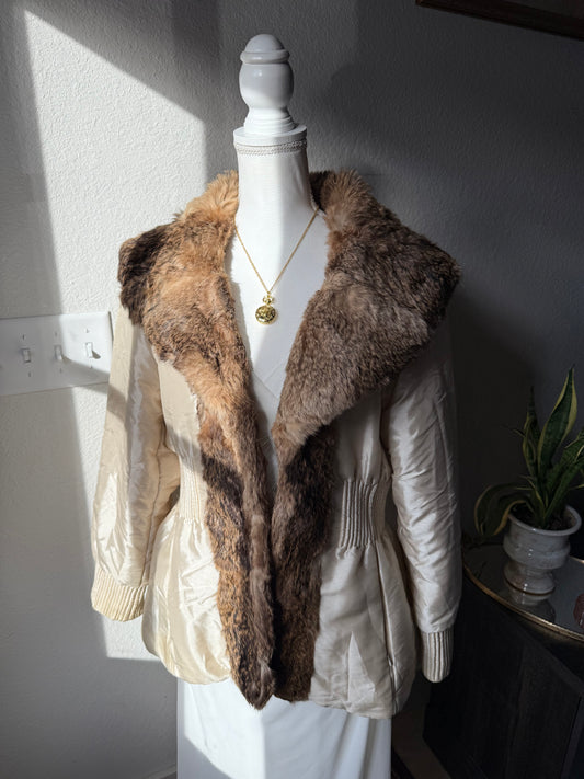 Genuine Fur Puffer Coat