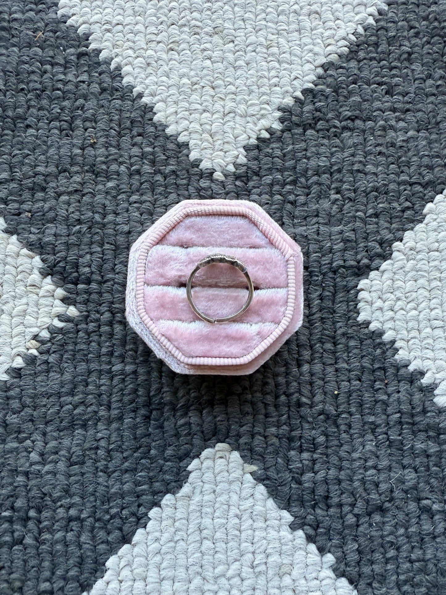 Sterling Hearts Ring (4-5.5)