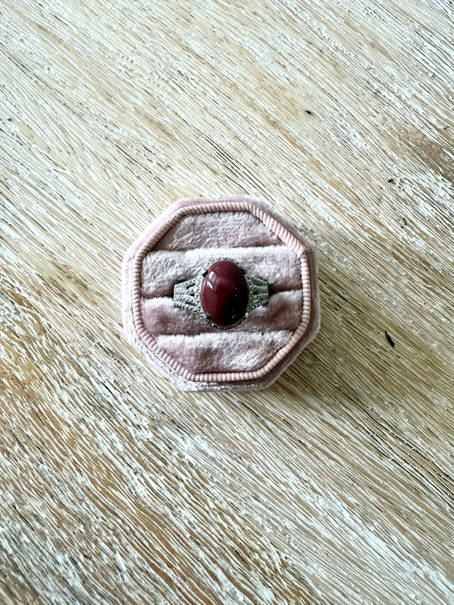 Red Steel Ring (7.75)