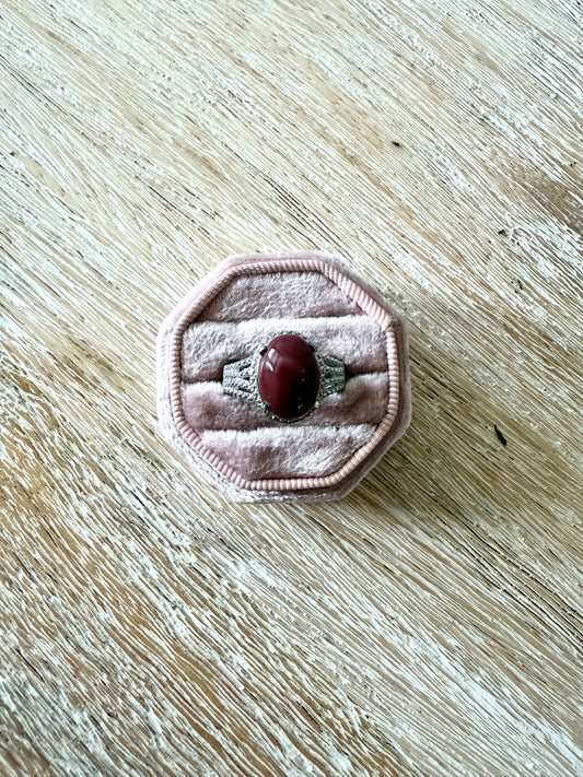 Red Steel Ring (7.75)