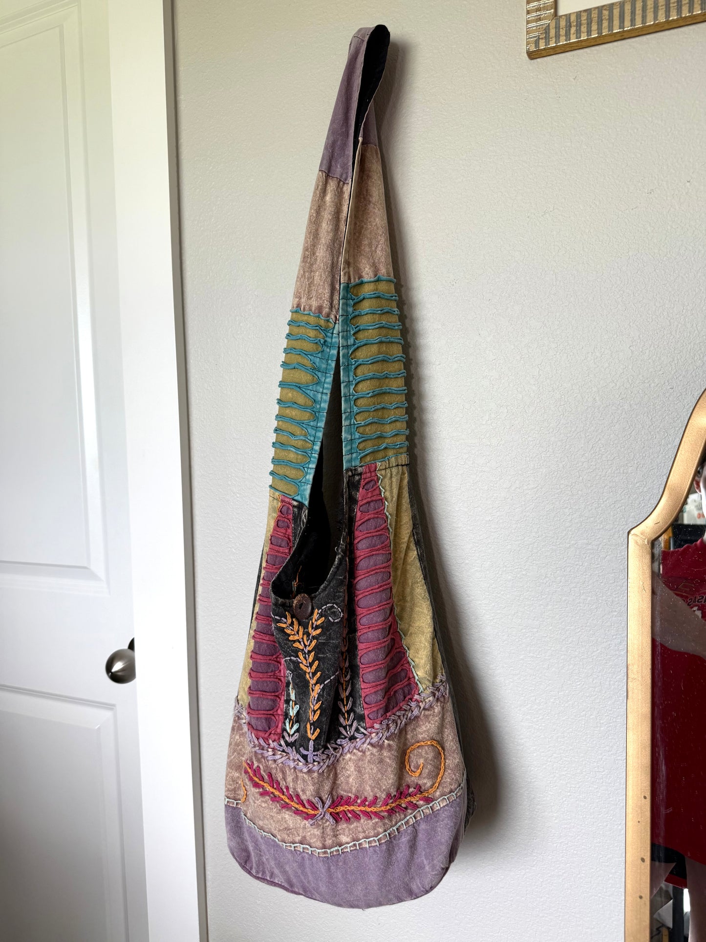 Patchwork Hobo Bag