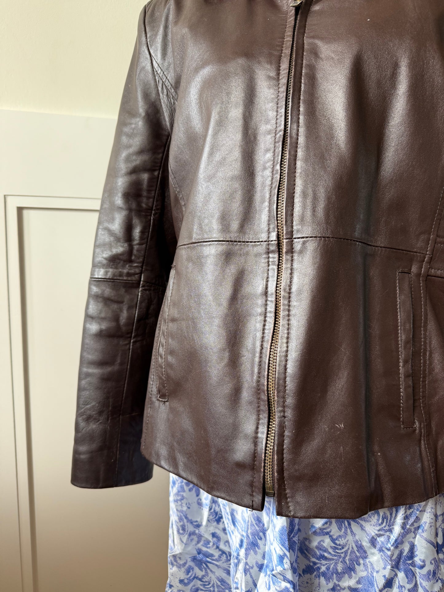 Brown Leather Jacket