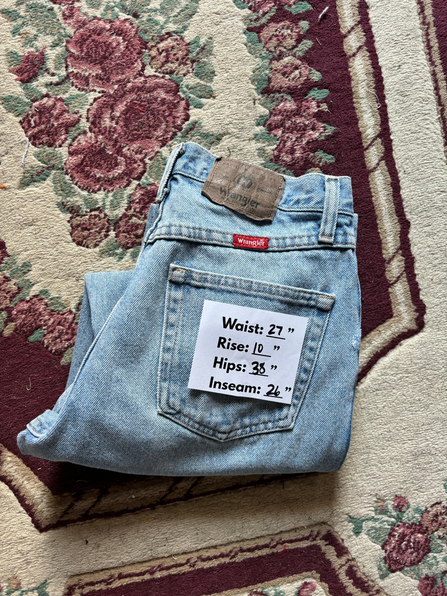 (27”) Wrangler’s