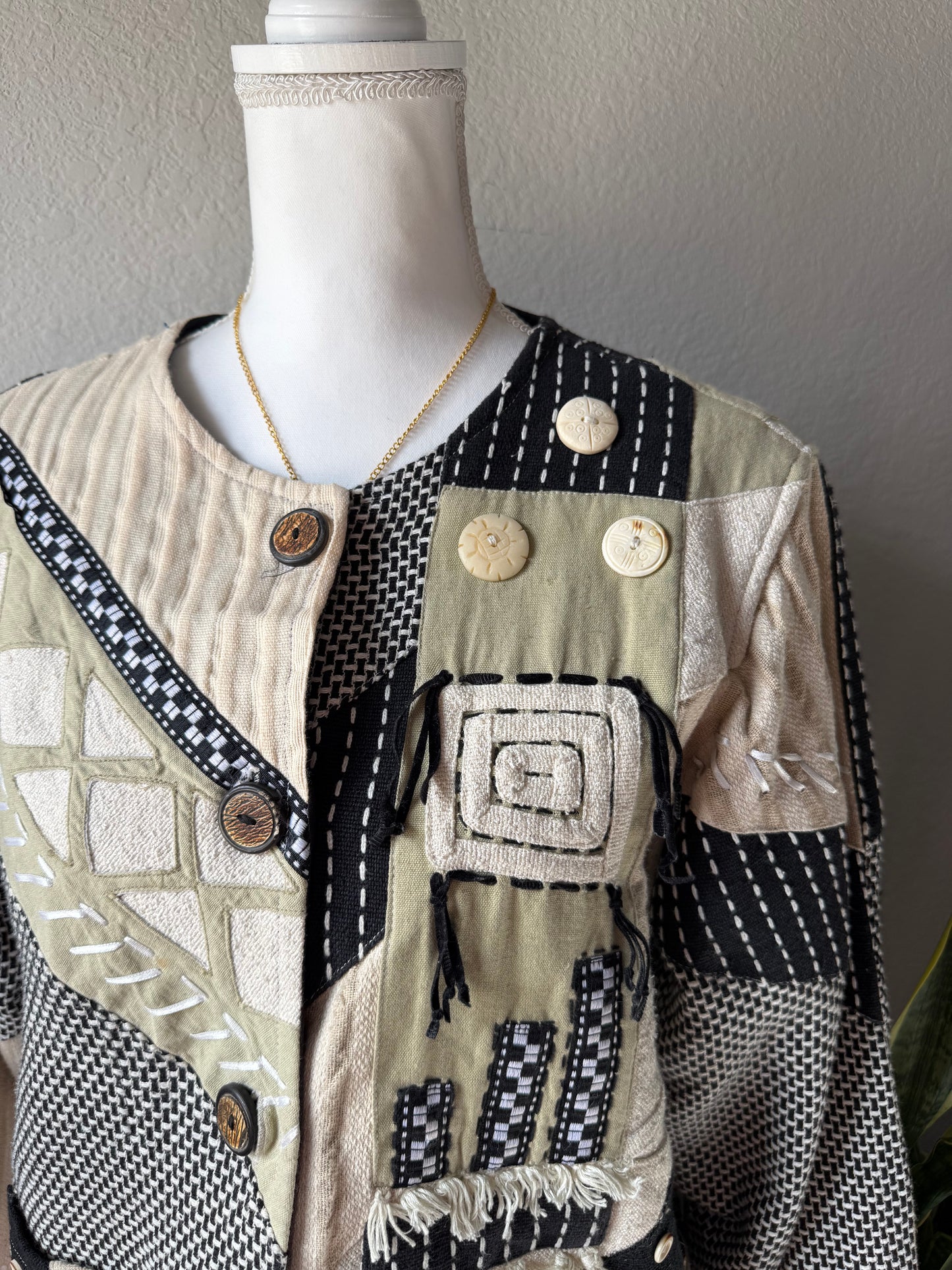 Patchwork Cardigan