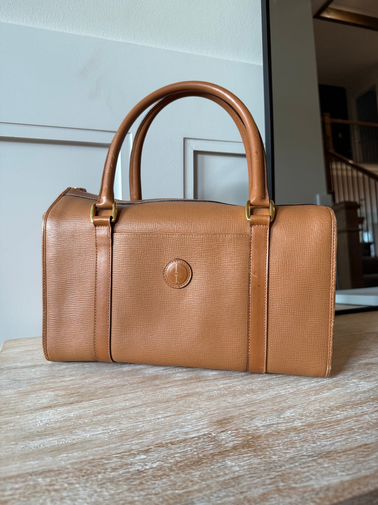 Gucci Brown Boston Bag