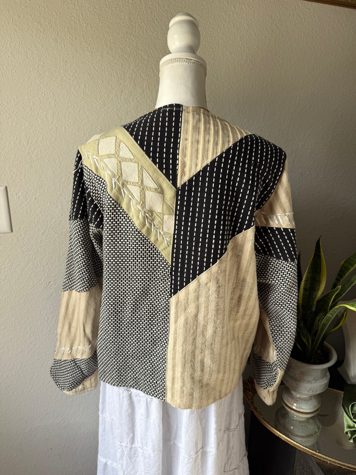 Patchwork Cardigan