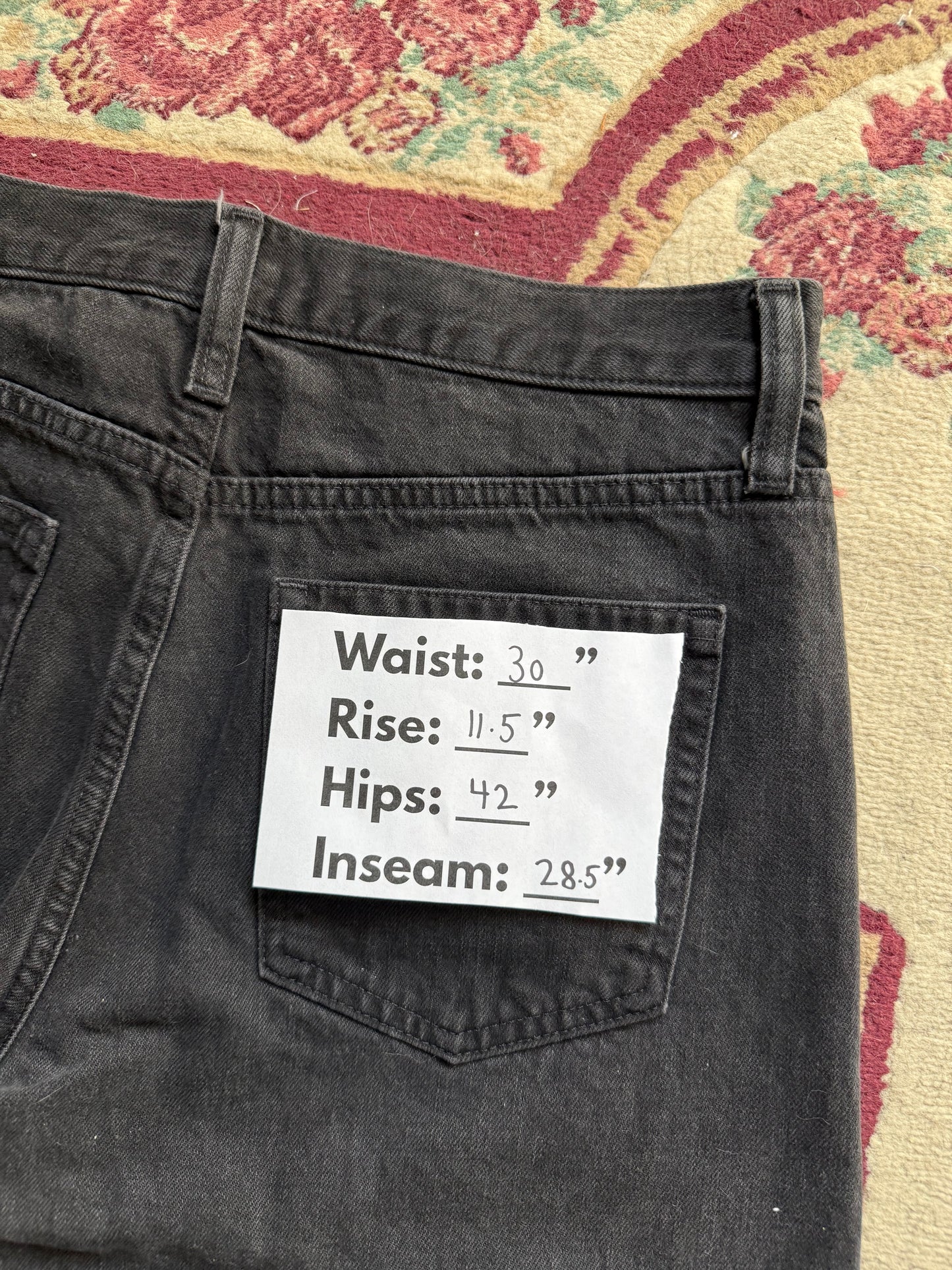 30” Barrel Jeans