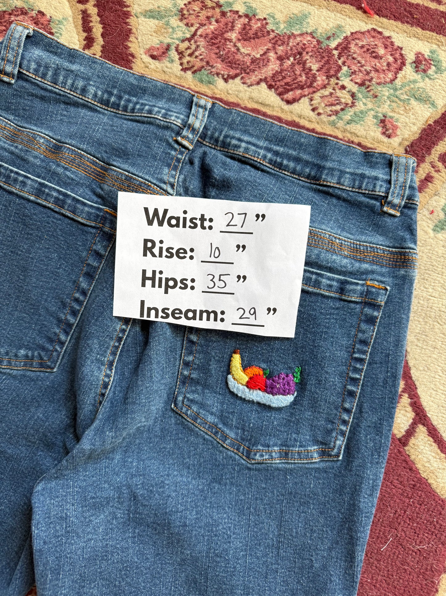 27” Fruit Jeans