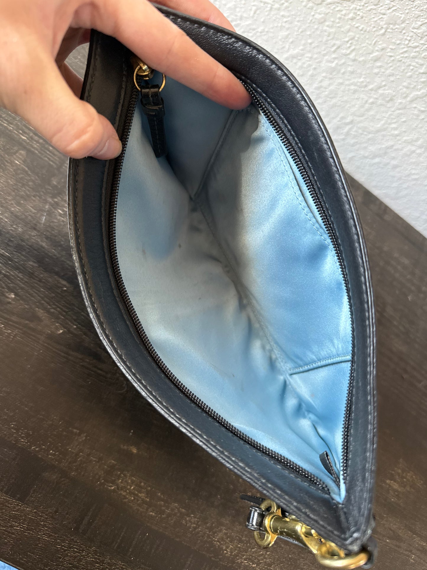 Coach Patent Wristlet