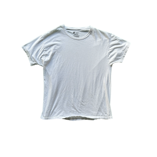 (S) White Tee