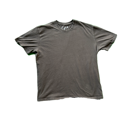 (XL) Dark Gray/Brown Tee