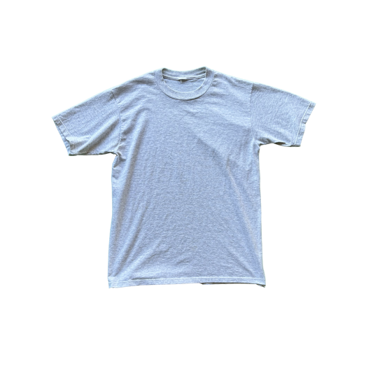 (M) Light Heather Gray Tee