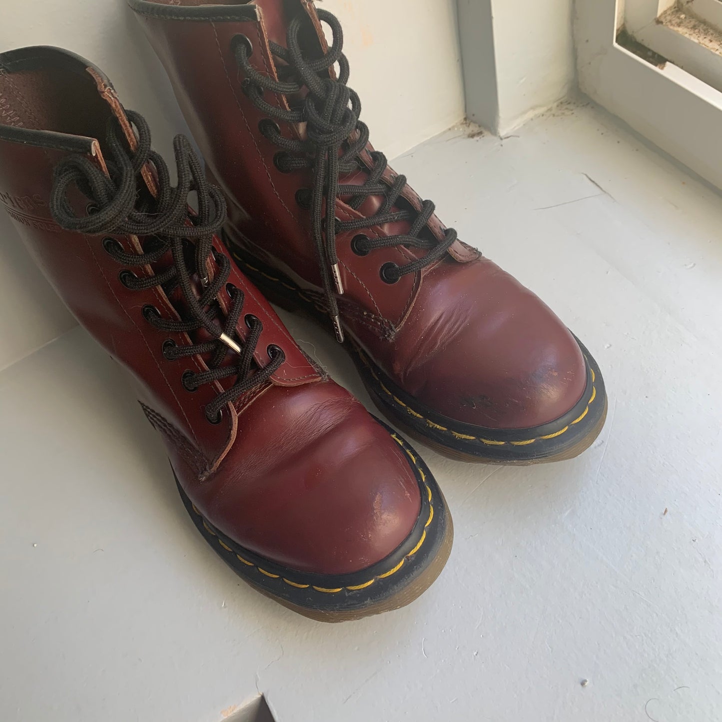 Dr. Marten's Burgundy boots